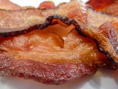 Bacon, butter, and lingonberries