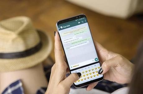 Write a message on WhatsApp