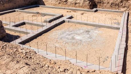 concrete slab foundation