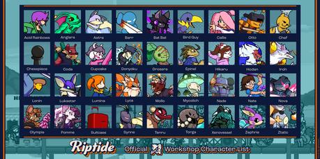 Rivals of Aether All Characters Image