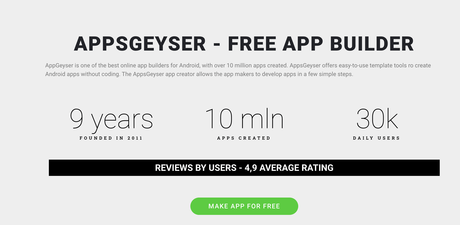 AppsGeyser Review 2023: Best App Builiding Platform?