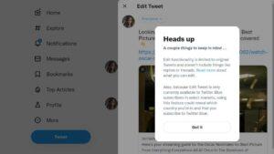 How to use Twitter’s edit button