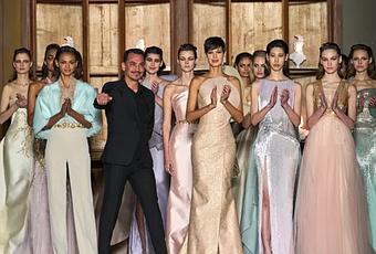 Spring 2023 Haute Couture: Rami Al Ali's Golden Fleece