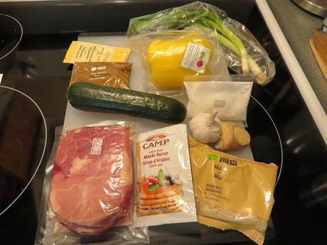 Ingredients for Pork Meal