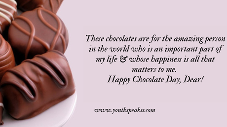 Chocolate Day Messages, Wishes and Quotes