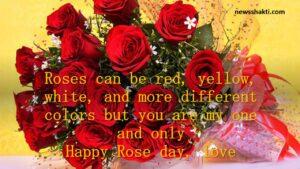 Rose Day Quotes,Wishes And Messages
