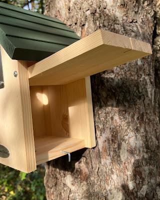 Product Review - National Trust Vail Larch Nest Box from C J Wildlife
