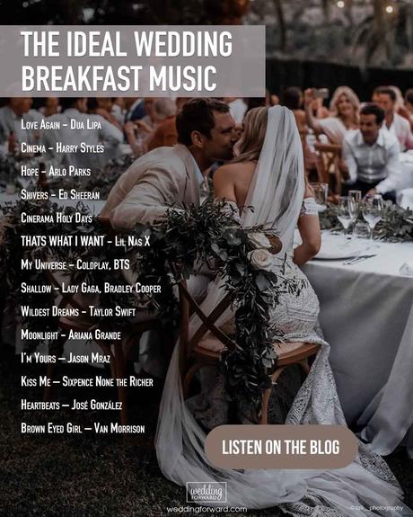 wedding breakfast songs
