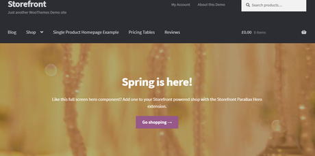 storefront WooCommerce Theme: free WordPress eCommerce themes