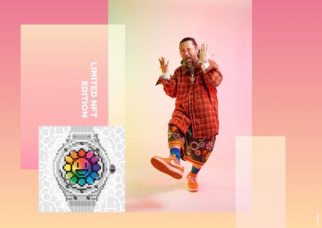 Takashi Murakami, Hublot unveil 13 black ceramic NFT watches