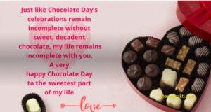 Chocolate Day Quotes, Wishes And Messages