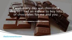 Chocolate Day Quotes, Wishes And Messages