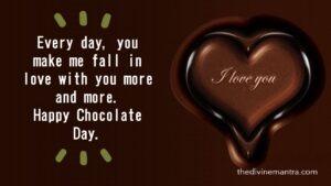 Chocolate Day Quotes, Wishes And Messages