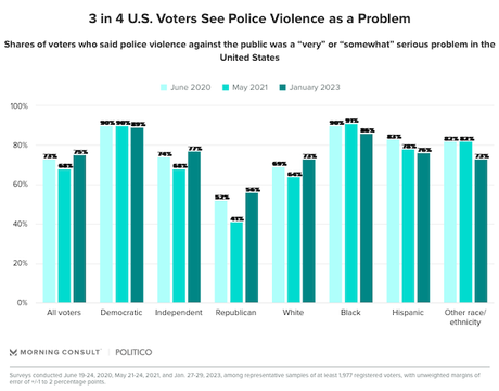 Most Voters See Police Violence As A Problem