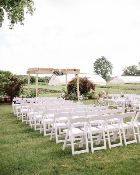 best illinois wedding venues place setting outdoor