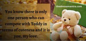 Teddy Day Quotes, Wishes and Messages
