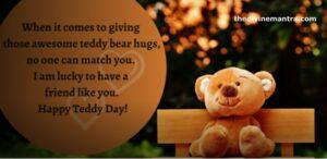 Teddy Day Quotes, Wishes and Messages