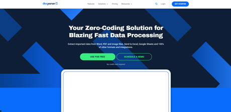 Docparser Dashboard review Docparser Dashboard review