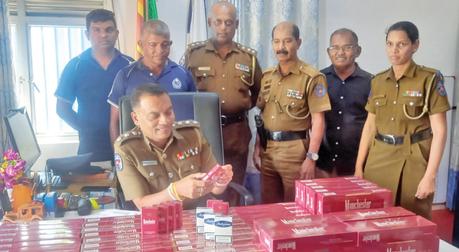 Individual nabbed with smuggled cigarettes