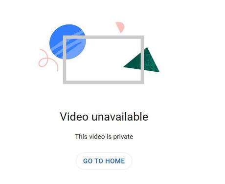 google bard video taken down