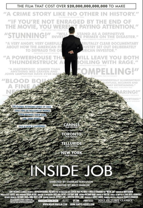ABC Film Challenge – Oscar Nominations – I – Inside Job (2010) Movie Review