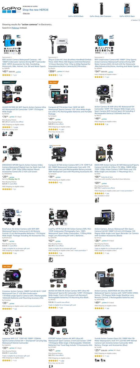 {Latest} Action Cameras(Gopro) Black Friday 2018 Deals: 50% OFF