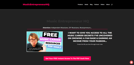MusicEntrepreneurHQ Dashboard- Music Blogs MusicEntrepreneurHQ Dashboard- Music Blogs