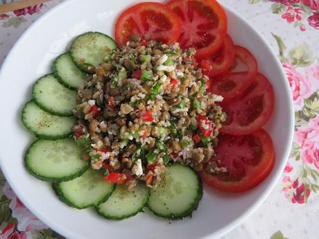 Lemony Lentil Tabouleh