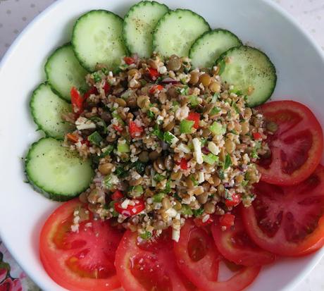 Lemony Lentil Tabouleh