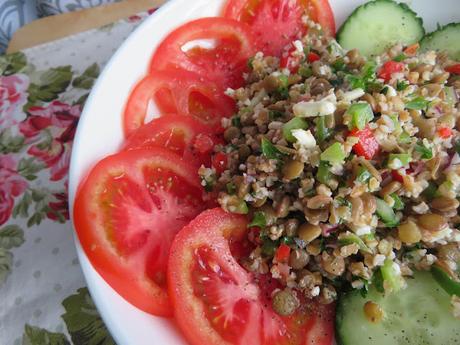 Lemony Lentil Tabouleh