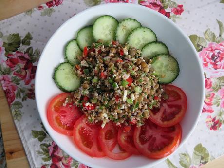 Lemony Lentil Tabouleh