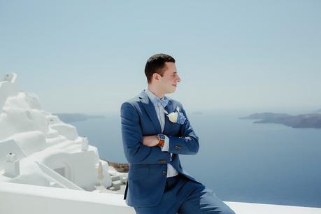 Santorini wedding with Marryme in Greece