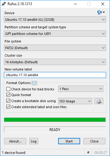 boot from a USB device 