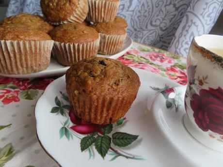 Sour Cream Applesauce Muffins