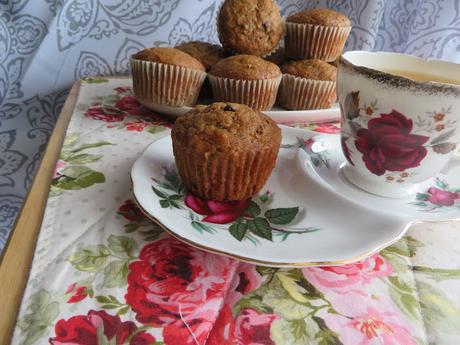 Sour Cream Applesauce Muffins