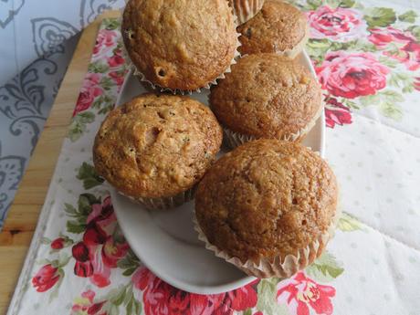 Sour Cream Applesauce Muffins