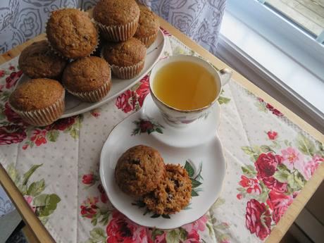 Sour Cream Applesauce Muffins