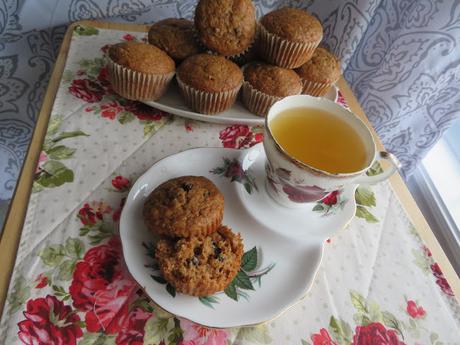 Sour Cream Applesauce Muffins