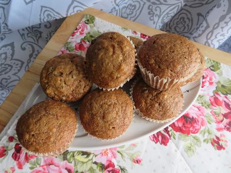 Sour Cream Applesauce Muffins