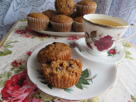 Sour Cream Applesauce Muffins