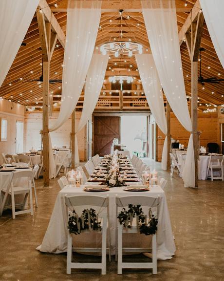 wedding venues in georgia indoor table setting
