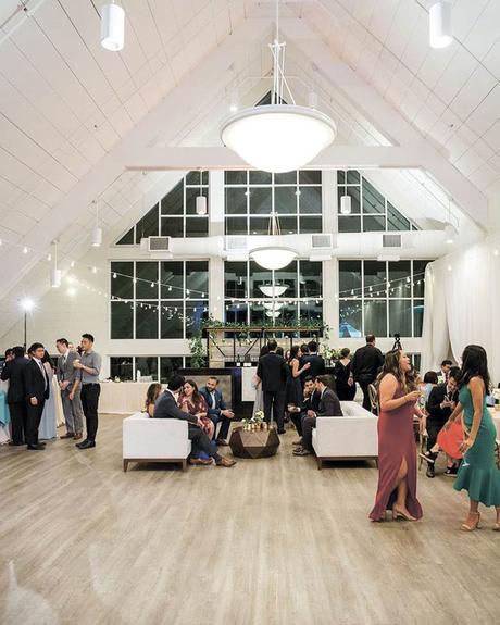 wedding venues in georgia lights indoor barn