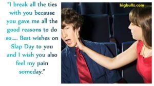Slap Day Quotes, Wishes And Messages Slap Day Quotes, Wishes And Messages