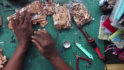 Leather Scraps and Creative Designs