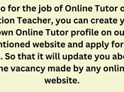 Become Online Tutor India 2023