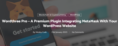 WordThree- Integrate Metamask Into Woocommerce