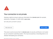 Surefire Ways NET::ERR_CERT_AUTHORITY_INVALID Error Google Chrome