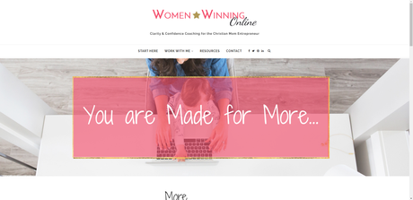 Women Winning Blog Dashboard Women Winning Blog Dashboard