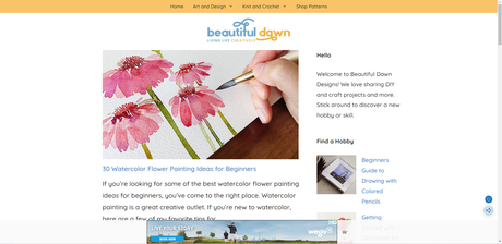 Beautiful Dawn Blog Dashboard Beautiful Dawn Blog Dashboard