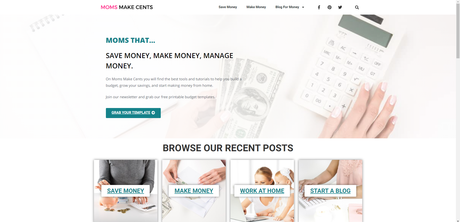 Moms Make Cents Dashboard Moms Make Cents Dashboard